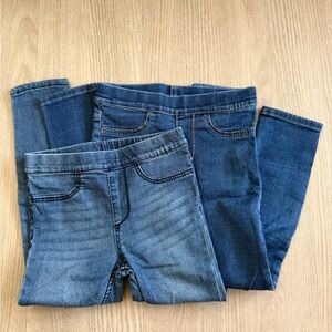 4/5T Blue Denim Jeggings (2)
